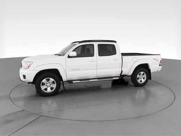 2013 Toyota Tacoma Double Cab PreRunner Pickup 4D 6 ft pickup White for sale in Brooklyn, NY – photo 4