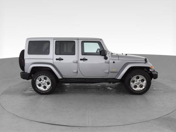 2014 Jeep Wrangler Unlimited Sahara Sport Utility 4D suv Gray - -... for sale in Chaska, MN – photo 13