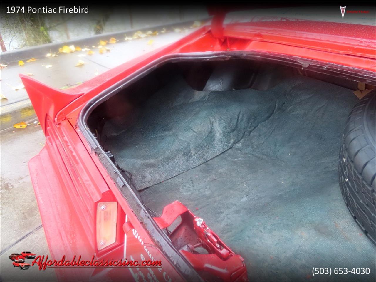 1974 Pontiac Firebird for sale in Gladstone, OR – photo 59