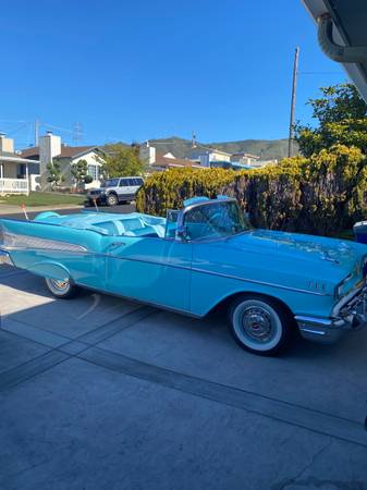 1957 Chevy Bel Air convertible MUST SEE/DRIVE - - by for sale in South San Francisco, CA – photo 3