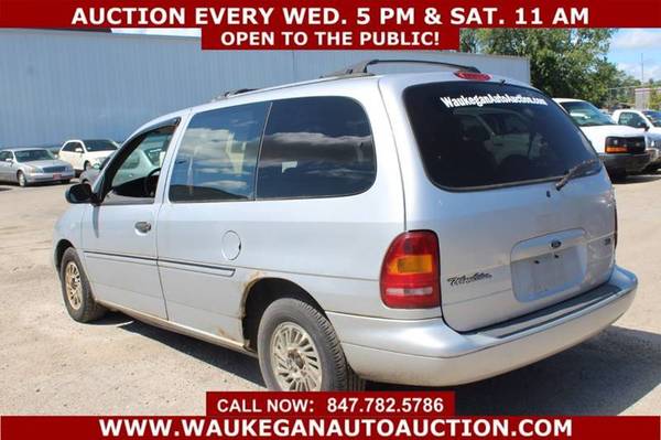 1998 *FORD* *WINDSTAR* GL 3.8L V6 3ROW ALLOY GOOD TIRES E37334 for sale in WAUKEGAN, IL – photo 2