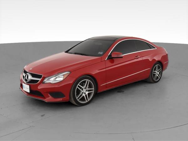 2014 Mercedes-Benz E-Class E 350 4MATIC Coupe 2D coupe Red - FINANCE... for sale in Lansing, MI – photo 3