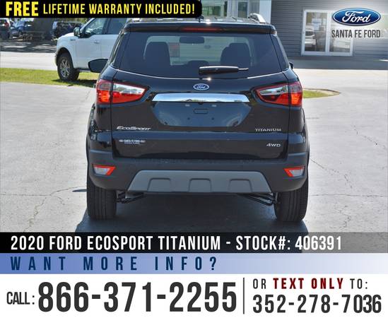 *** 2020 FORD ECOSPORT TITANIUM *** SAVE Over $5,000 off MSRP! -... for sale in Alachua, FL – photo 6
