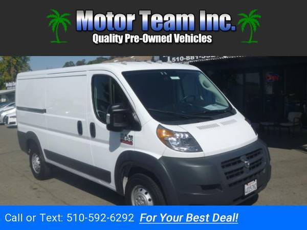 2018 RAM Promaster 1500 Low Roof Tradesman 136-in. WB White GOOD OR for sale in Hayward, CA