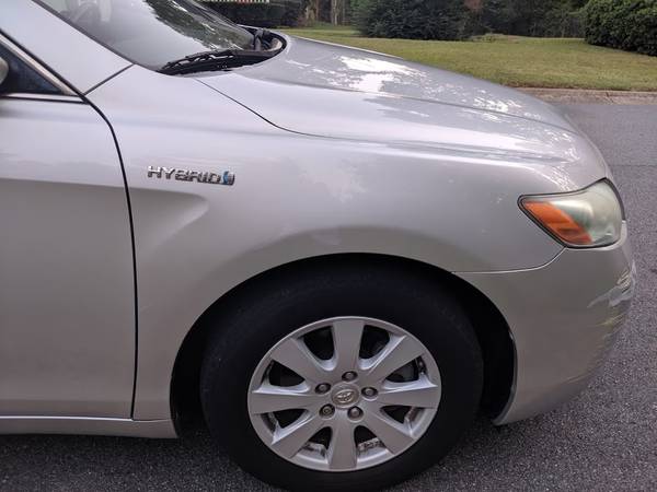 SILVER 2008 TOYOTA CAMRY HYBRID - 25 SERVICE RECORDS - LEATHER- 40 MPG for sale in Powder Springs, TN – photo 13