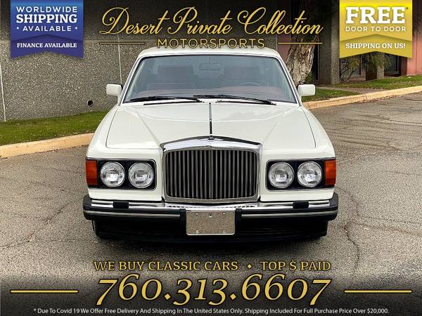 1989 Bentley Mulsanne S 4 Door Sedan at a DRAMATIC DISCOUNT - cars & for sale in Palm Desert , CA – photo 3