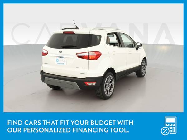 2018 Ford EcoSport Titanium Sport Utility 4D hatchback White for sale in Colorado Springs, CO – photo 8