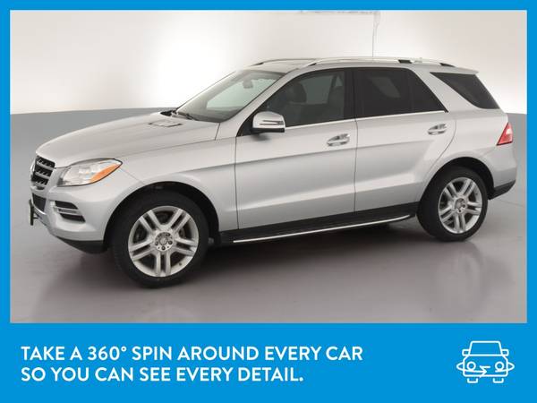 2015 Mercedes-Benz M-Class ML 350 4MATIC Sport Utility 4D suv Silver for sale in Other, OR – photo 3