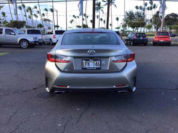 2015 Lexus RC 350 2dr Cpe RWD - cars & trucks - by dealer - vehicle... for sale in Kahului, HI – photo 4