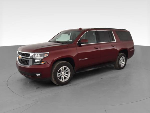 2020 Chevy Chevrolet Suburban LT Sport Utility 4D suv Red - FINANCE... for sale in San Francisco, CA – photo 3
