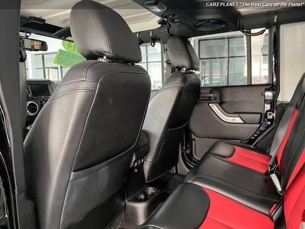 2014 Jeep Wrangler 4x4 Unlimited Sahara LIFTED RED SEATS 4WD JEEP... for sale in Gladstone, OR – photo 22