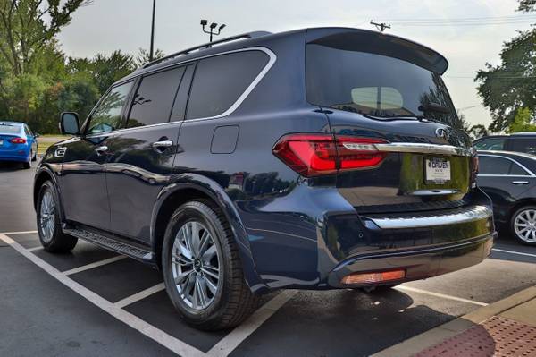 2019 INFINITI QX80 LUXE AWD Hermosa Blue - - by for sale in Oak Forest, IL – photo 6