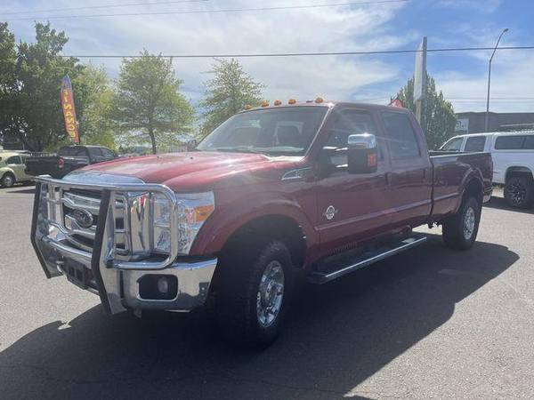 2015 Ford F350 Super Duty Crew Cab Lariat Pickup 4D 8 ft - cars & for sale in Eugene, OR – photo 2