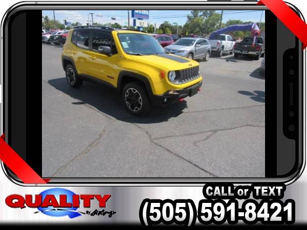 2017 Jeep Renegade Trailhawk - cars & trucks - by dealer - vehicle... for sale in Albuquerque, NM – photo 3