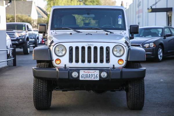 2012 Jeep Wrangler Unlimited Rubicon suv Bright Silver Metallic for sale in Sacramento , CA – photo 2