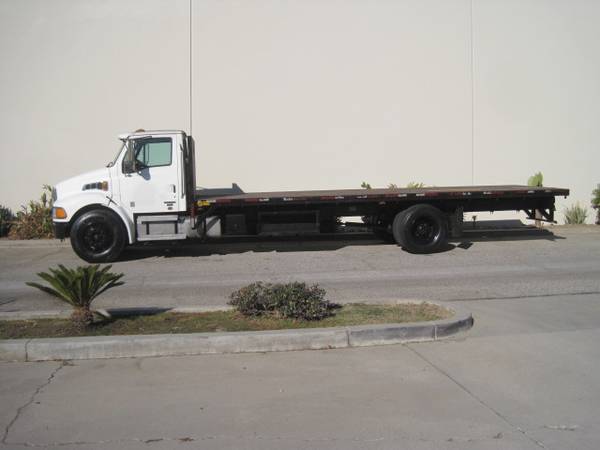 Sterling Acterra 26' Flatbed Stake Bed Flat Bed 24' F750... for sale in Long Beach, CA – photo 5