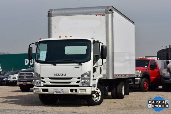 2016 Isuzu NPR 5.2 Diesel Box Truck Moving Truck (24090) - cars &... for sale in Fontana, CA – photo 3