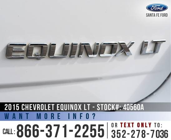 2015 Chevrolet Equinox LT *** Remote Start, Bluetooth, Cruise *** -... for sale in Alachua, AL – photo 19