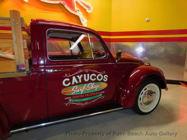 1967 *Volkswagen* *Beetle* *Surf Truck* Burgundy - cars & trucks -... for sale in Boynton Beach , FL – photo 5