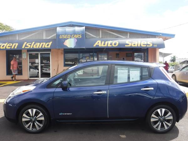 2017 NISSAN LEAF SL New OFF ISLAND Arrival 4/28 One Owner Very for sale in Lihue, HI – photo 8