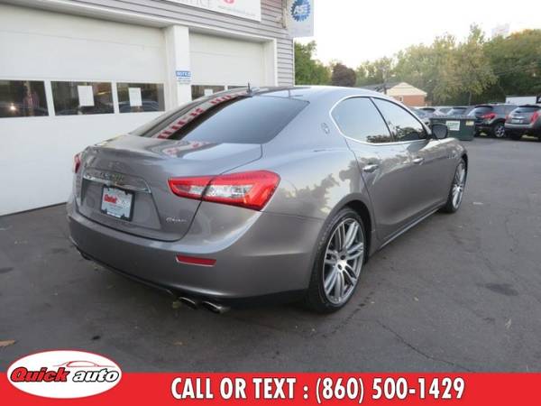 2016 Maserati Ghibli 4dr Sdn S Q4 with - cars & trucks - by dealer -... for sale in Bristol, CT – photo 4