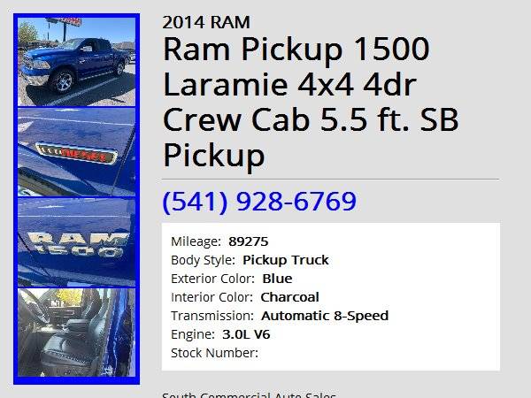 2014 RAM Pickup 1500 Laramie 4x4 - - by dealer for sale in Albany, OR – photo 15