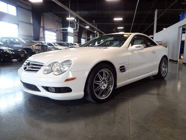 2004 Mercedes-Benz SL-Class 2dr Roadster 5.5L AMG, White for sale in Gretna, NE – photo 4