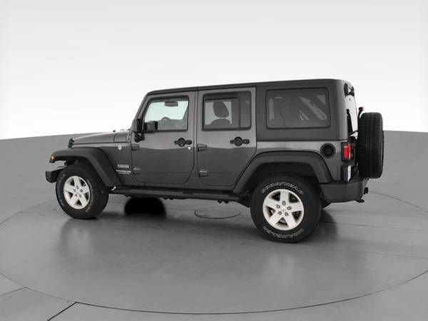 2017 Jeep Wrangler Unlimited Sport S Sport Utility 4D suv Gray - -... for sale in Altoona, PA – photo 6