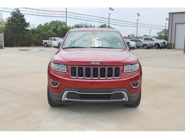 2014 Jeep Grand Cherokee Limited (Deep Cherry Red Crystal Pearlcoat) for sale in Chandler, OK – photo 2