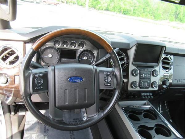 2015 FORD F350 SUPER DUTY PLATINUM, White APPLY ONLINE for sale in Summerfield, NC – photo 5