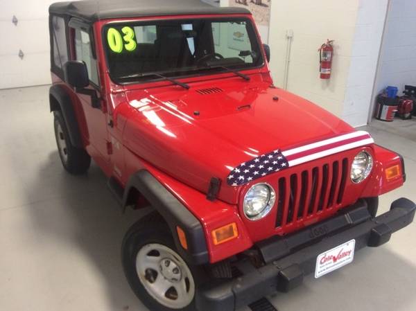 2003 Jeep Wrangler X - cars & trucks - by dealer - vehicle... for sale in Newton Falls, OH – photo 2