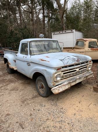 1966 Ford F-100 4x4 step side, V8 Very rare - - by for sale in East Northport, NY – photo 15