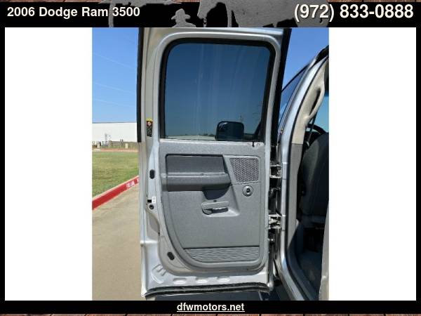 2006 Dodge Ram 3500 4WD Laramie 5.9 Diesel - cars & trucks - by... for sale in Lewisville, TX – photo 22