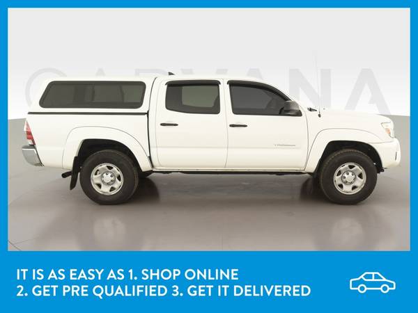 2015 Toyota Tacoma Double Cab PreRunner Pickup 4D 5 ft pickup White for sale in Farmington, MI – photo 10