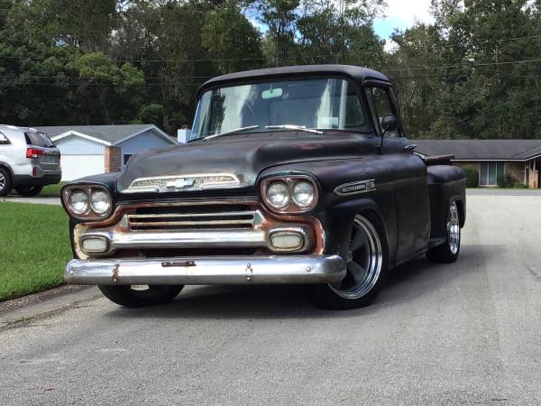 1959 Chevy Apache pickup truck - cars & trucks - by owner - vehicle... for sale in Jacksonville, FL – photo 21