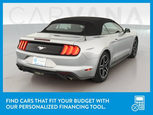 2020 Ford Mustang EcoBoost Convertible 2D Convertible Silver for sale in Mayville, NY – photo 8