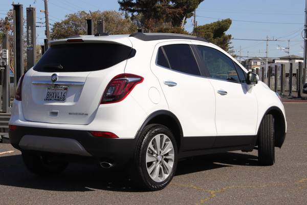 2019 Buick Encore Preferred Sport Utility suv White for sale in Burlingame, CA – photo 5