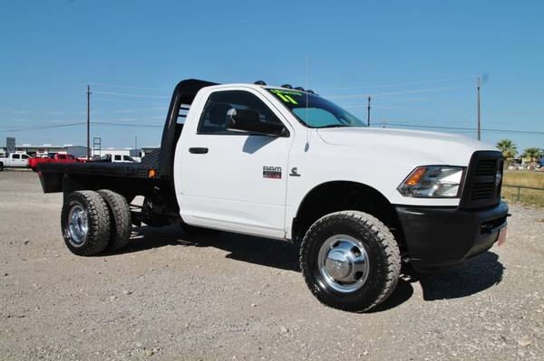 2011 RAM 3500 SLT 6 SPEED CUMMINS*FLATBED*COOPER... for sale in Liberty Hill, IN – photo 14