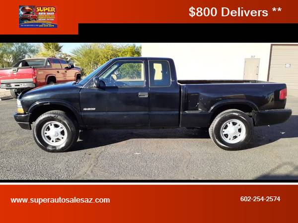1999 Chevrolet S10 Extended Cab Pickup- Financing Available! - cars... for sale in Phoenix, AZ – photo 2