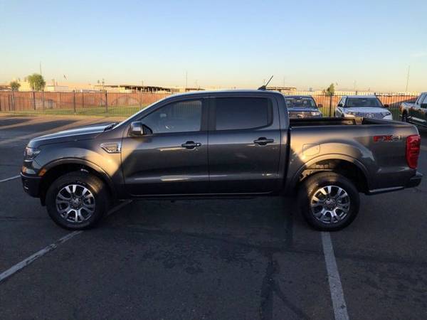 2019 Ford Ranger Lariat Crew Cab 4WD Gray - - by for sale in Glendale, AZ – photo 8