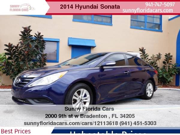 2014 Hyundai Sonata 4dr Sdn 2.4L Auto GLS - We Finance Everybody!!! for sale in Bradenton, FL