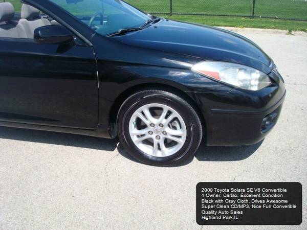 2008 Toyota Camry Solara SE Convertible - - by dealer for sale in Highland Park, IL – photo 23