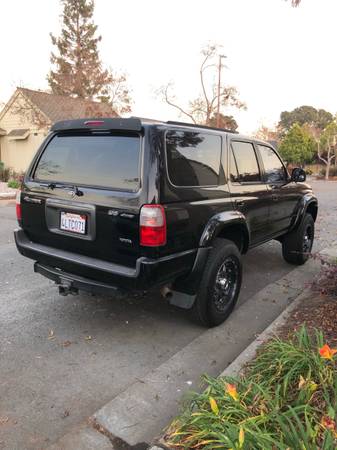2000 4Runner SR5 - black, lifted, rims, pioneer stereo - cars &... for sale in Alameda, CA – photo 6