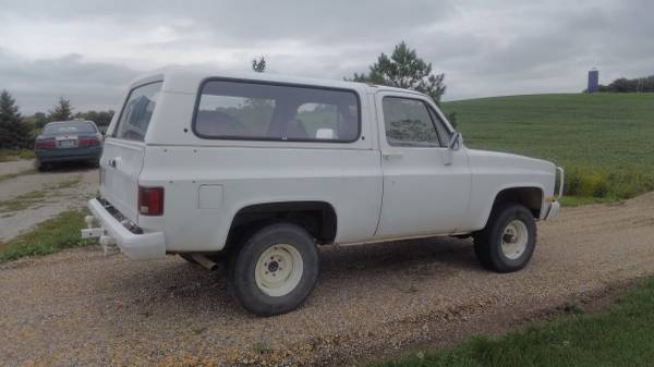 1985 Chevy Blazer (M1009) - $5000 (Le Center) for sale in Cleveland, MN – photo 7
