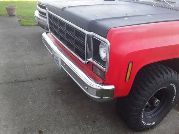 1978 Chevy K15 pickup shortwide - cars & trucks - by owner - vehicle... for sale in Longview, OR – photo 2