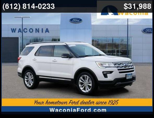 2018 Ford Explorer XLT - cars & trucks - by dealer - vehicle... for sale in Waconia, MN