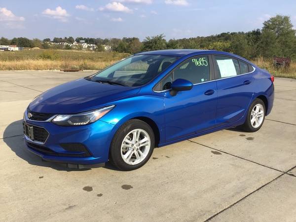 Blue 2016 Chevrolet Cruze LT Fuel Efficient 4D Sedan w Bluetooth 16 for sale in Dry Ridge, KY – photo 3