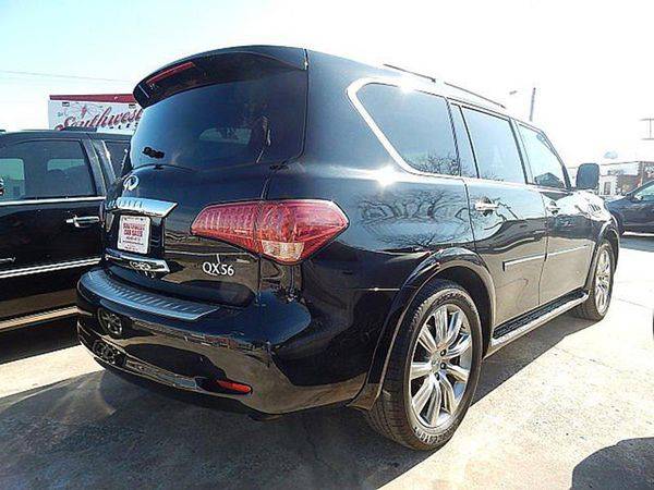 2011 Infiniti QX56 Base 4x4 4dr SUV w/ Split Bench Seat Package -... for sale in Oklahoma City, OK – photo 3
