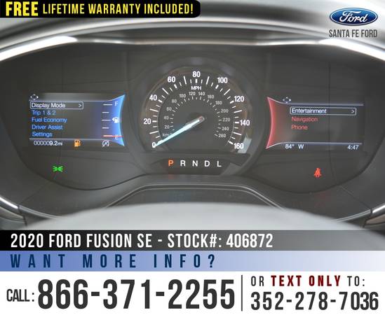 2020 FORD FUSION SE *** $6,000 off MSRP! *** - cars & trucks - by... for sale in Alachua, FL – photo 15
