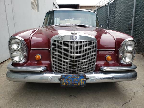 CLASSIC 1964 MERCEDES BENZ 220 220SE SEDAN - cars & trucks - by... for sale in Redwood City, CA – photo 9